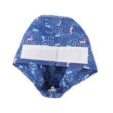 四季通用可调节夹扣式护士帽/手术帽 | 时尚微弹数码印花 | 吸汗速干，按扣设计 | 可手洗，易于护理 | 适用于医疗、美容、牙科、宠物护理 | 可爱动物印花涤纶（聚酯纤维）手术帽、护士帽、护理配件、女士手术帽、长发帽，适合生日派对等各种场合，四季皆宜 - 彩色 - 查看 4