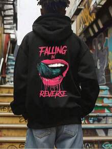 Men Outdoor Hoodies & Sweatshirts - Black - View 7