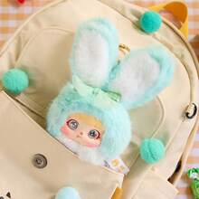 Samuel盲盒收藏人偶，糖果豆彩色兔子系列，生日、情人节、圣诞节、节日礼物，随机发货，硬质内芯，ABS材质，非毛绒填充 - 彩色 - 查看 7