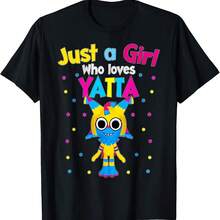 Dandy's World Yatta Just A Girl Who Loves Dandy's World T-Shirt - 黑色 - 查看 1
