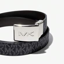 Michael Kors Men's Belt, Multi-Functional Design, Fashionable With Any Outfit, Ideal Gift For Men, Classic & Stylish Men's Belt - Navy Blue 3 - View 5