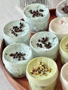 10/20pcs (Bowl + Lid) 120/160/200/240/280/300/400/600ml Reusable Lunch Bowls With Lids, Suitable For Yogurt, Overnight Oats, Meal Prep - Microwave & Dishwasher , Food Storage Containers, Breakfast Cups, Lunch Boxes, Large Capacity Portable Plastic Jars - Multicolor - View 11