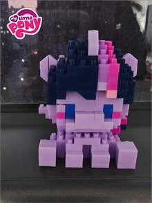 MY LITTLE PONY 1/6 小马月亮花 DIY 娃娃玩具 可爱房间装饰礼物，公司派对小礼物，送给好朋友的最佳节日派对氛围装饰，完美的派对装饰 - 彩色 - 查看 5