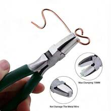 1-4pcs Jewelry Making Plier Tool Kit, Including 6-In-1 Pliers, Large 3-In-1 Pliers, 9-Teeth One-Step Pliers With Grooved Jaw, Needle-Nose Pliers, Round-Nose Pliers, Bead Holding Clamp Pliers, Jewelry Pliers, Round-Tip Pliers, Cutting Pliers, Bent-Tip Pliers, Crimping Pliers, Nylon-Jaw Pliers, Jewelry DIY, Flat Curved Nose Pliers, Ring Bending Pliers, Modular DIY Jewelry Making 6-Segment Shaping Pliers (Random Color) (Multiple Options, Please Select According To Item No. And Image)