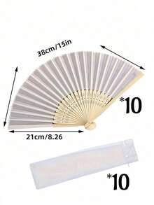 Customized Wedding Hand Fan, Personalized Wedding Candy Fan, Wholesale Engraved Bride Party Favors, Handmade Romantic Wedding Fan, Bridesmaid Gift - Multicolor - View 12