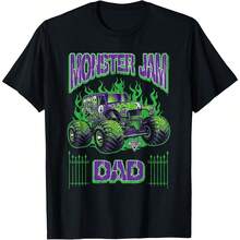 Monster Jam Dad Family Motorsports T-Shirt - Đen 3 - Xem 1