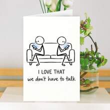 Thank You Card For Bestie, Cute Friendship Greeting Card With Envelope, 18x12 Cm Professional Printed, Perfect Best Friend Appreciation Gift, Surprise Her - Multicolor - View 4