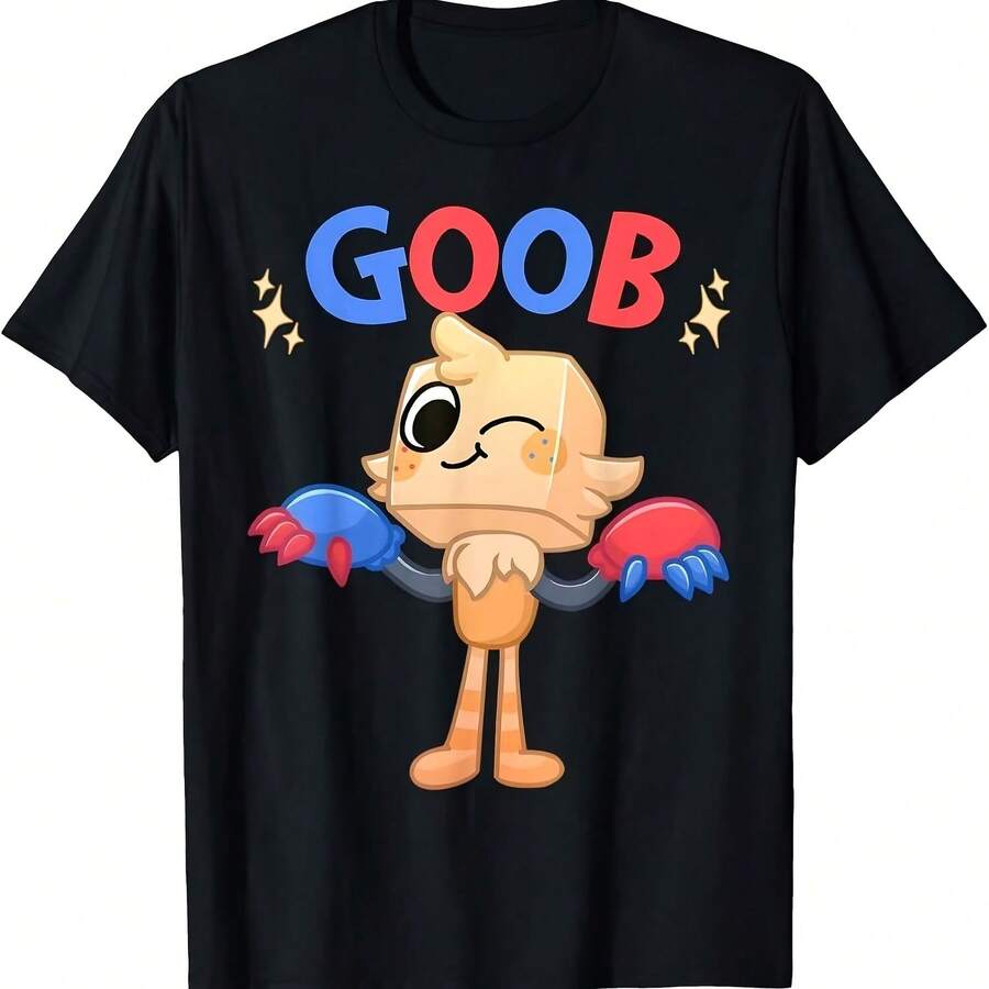Dandy's World Birthday Goob Birthday Dandy's World Kids T-Shirt - màu đen - Xem 1