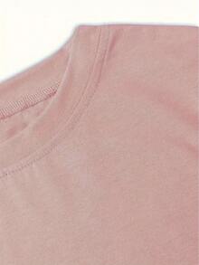 2026 Women's Nurse Letter Print Theme T-Shirt - Pink Nursing Top With Heart Pattern, Bowknot And Stethoscope Design - Breathable Round Neck Short Sleeve Suitable For Medical Staff In Spring, Summer And Autumn Casual Workwear - Machine Washable Nurse Clothing With Fun Nurse Text Print, Elastic Fabric And Logo Elements To Ensure Comfortable Casual Wear,Final Stock,Fan Favorite.,End Of Season,Final Stock,Fan Favorite.Washed T-Shirt,Valentine Outfits For Women,Spring,Summer Outfits For Women. - 粉紅色 - 查看 5