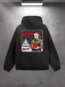 Men Outdoor Hoodies & Sweatshirts - Black - View 1