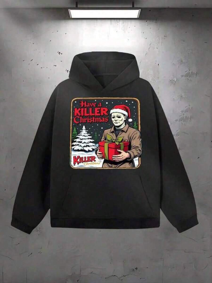 Men Outdoor Hoodies & Sweatshirts - Black - View 1