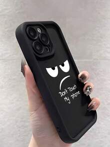1 chiếc ốp lưng điện thoại bằng chất liệu TPU với họa tiết tối giản, tương thích với iPhone 17/17 Pro Max/17 Pro/Air/13/16E/16 Pro Max/16/15/14/12 Pro Max/13 Pro Max/11 Pro/14 Pro/15 Pro/12, ốp lưng mềm bảo vệ thời trang, ốp lưng điện thoại cao cấp dành cho cả nam và nữ. - màu đen - Xem 6