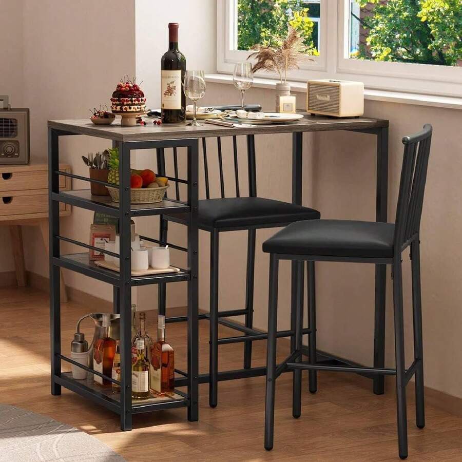 Dining Table & Chair Sets - Black - View 1