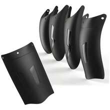 Extensión Delantera Para Salpicadera Universal Para Moto A - Negro - Ver 5