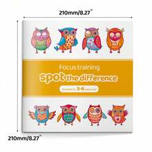 Spot The Differences Activity Book – Find-And-Compare Picture Puzzles With Cute Illustrations, Builds Observation, Focus And Visual Thinking, Easy-To-Follow Pages For Skill Practice And Fun Play - Spot the Difference - View 3