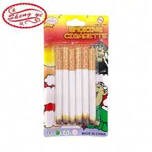 1支2025新款仿真香烟道具，万圣节服装，愚人节恶作剧，生日，复活节，节日礼物 - 彩色 - 查看 1