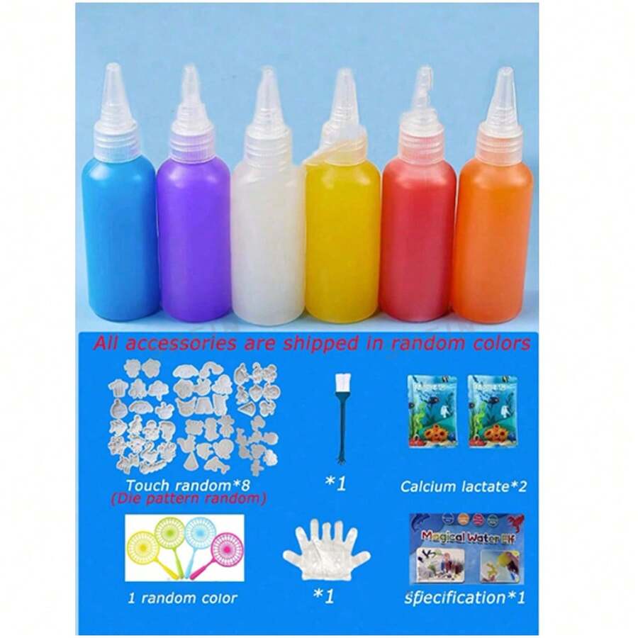 1 Set Magic Water Toy, DIY Handmade Magical Water Crystal Fairy Toy - Multicolor - View 1
