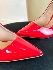 Women Pumps - 紅色 - 查看 6