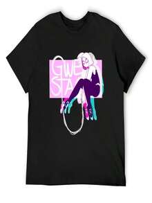 Spider-Gwen T-Shirt - Black (Black 7) - View 1