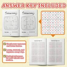 数独谜题书系列，从入门到挑战级别，循序渐进的逻辑网格，附答案，培养专注力和解决问题的能力 - 數獨 - 查看 5