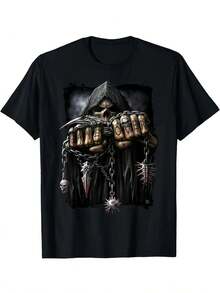 Amante de los Gansos - "Realmente Me Gustan las Camisetas con Gansos" Camiseta Casual 100% Algodón - Negro - Ver 11