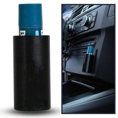 1pc Adhesive Lipstick & Lipstick Holder - Stick On Mirror/Entryway For Daily Reminder, Multi-Functional Makeup & Small Accessory Storage Rack, Never Forget To Apply Lipstick At Home Or Before Going Out