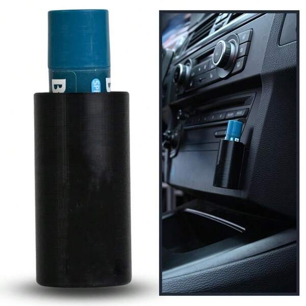 1pc Adhesive Lipstick & Lipstick Holder - Stick On Mirror/Entryway For Daily Reminder, Multi-Functional Makeup & Small Accessory Storage Rack, Never Forget To Apply Lipstick At Home Or Before Going Out