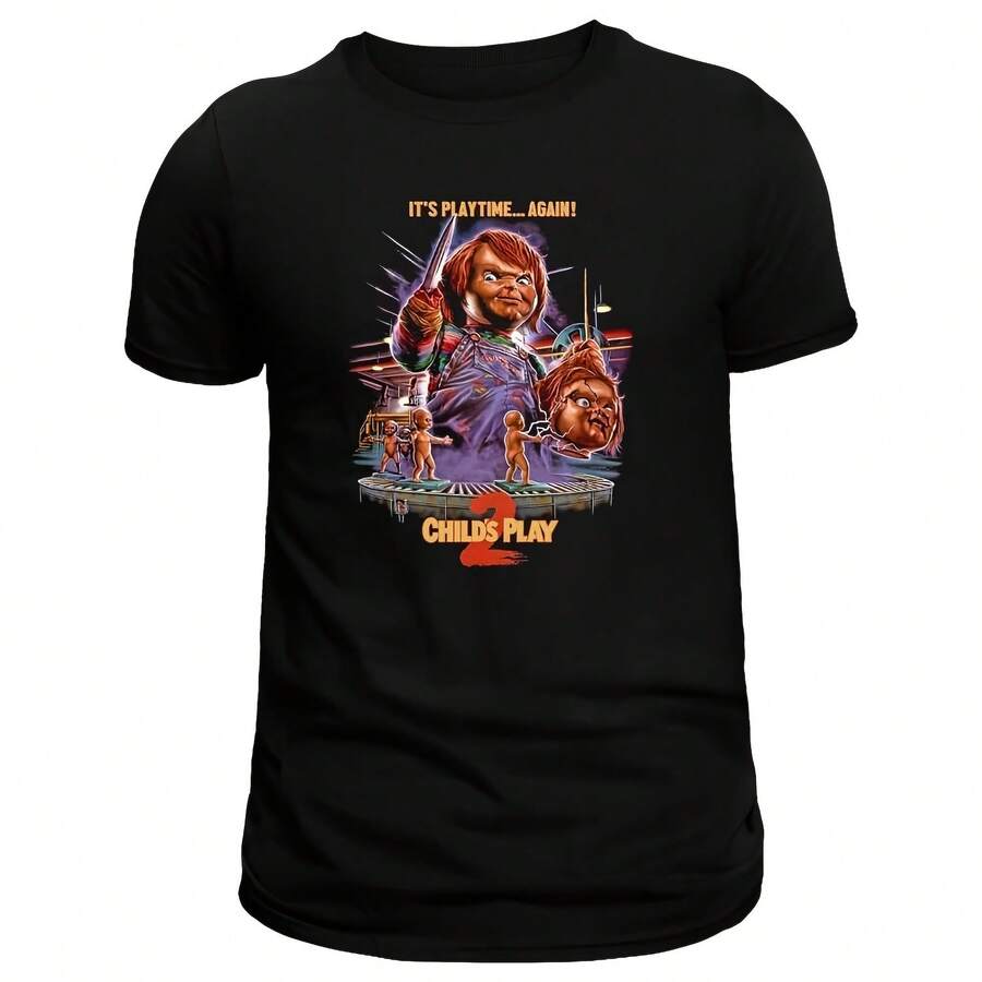 Horror & Pop Inspired Er Soft T-Shirt Childs Play 2 - Style 6 - View 1