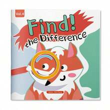 Spot The Difference Puzzle Workbook – Cute Animal & Daily Scene Pages, Builds Observation, Thinking Skills And Concentration - Spot the Challenge Adventure - View 12