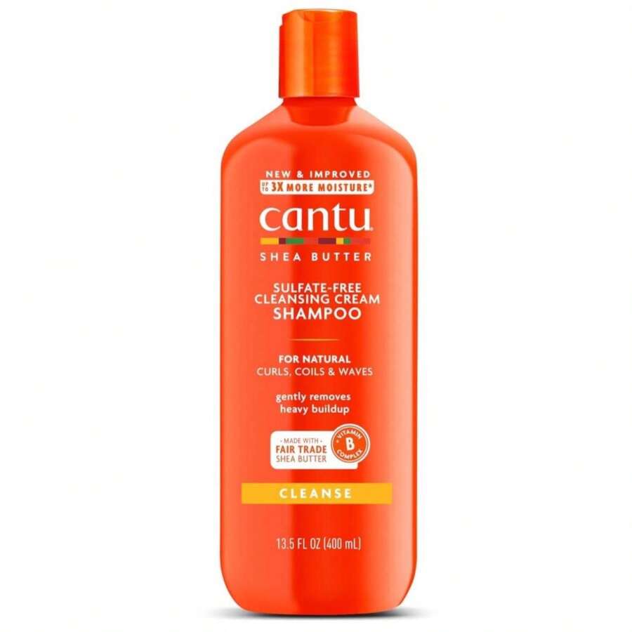 Cantu Sulfate-Free Cleansing Cream Shampoo With Shea Butter For Natural Hair, 13.5 Oz - Màu A - Xem 1