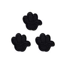 3/5pcs Self-Adhesive Fabric Patches, Embroidered Repair Patches For Mending Holes In Clothes - Multicolor - View 12