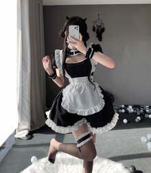 Women Cosplay Costumes - màu đen - Xem 1