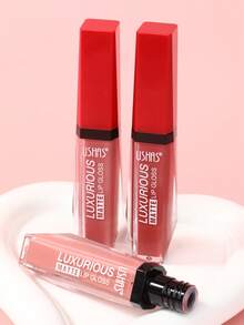 USHAS Matte Lip Gloss, Long-Lasting Waterproof, Velvet Texture, Lightweight Formula, Liquid Lipstick Suitable For All Skin Types - #06 - View 6