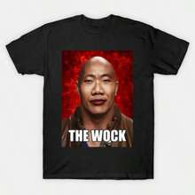 Camiseta The Wock Meme The Wok Johnson John para hombres y mujeres, 100% algodón, camisetas de manga corta 1030-2 - Negro - Ver 10