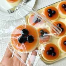 Blueberry Cream Basque Cream Pressure Relief Breathable Silicone Squeeze Toy, Birthday Gift - Perfect Gift - Multicolor - View 3