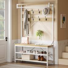 Techigher Coat Racks - 화이트 - 보기 3