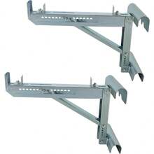 DDBESSIC Heavy Duty Ladder Jacks 2-Pack, Ladder Stabilizer And Support Brackets, Premium Steel Ladder Accessories For Safety And Stabilization - 銀色 - 查看 4