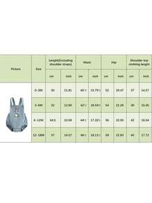 Newborn Baby Boy Girl Easter Outfit Embroidery Bunny Sleeveless Backless Romper Corduroy Overalls Infant Easter Summer Clothes 0-18M - 藍色 - 查看 9