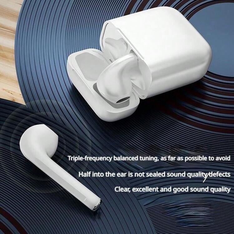 REMAX PD-BT260 Wireless Bluetooth Earphones, Stable Connection, Lightweight In-Ear Design, Long-Lasting Battery Life, Type-C Charging, White - White - View 5