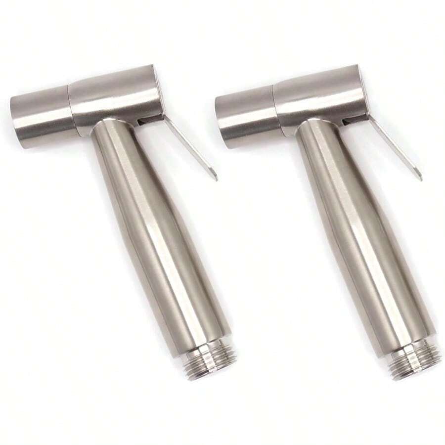 Handheld Bidet Sprayer Heads, 1 PC Stainless Steel Replacement Sprayer Heads Only, Refill Pack, Adjustable Water Pressure, Water Spray For Hygiene & Cleaning - Default - View 1
