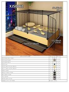 加固型大型室内空间，适用于饲养雏鸡、鹌鹑、鸭子、小型动物笼 - 彩色 - 查看 13