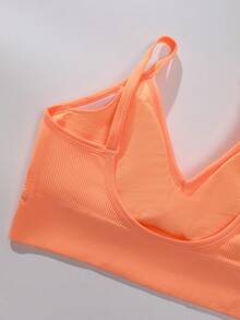 5pcs/Set Women's Wireless Backless Sports Bras Camisole Tops - Multicolor - View 5