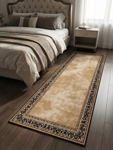 1pc Washable Vintage Bohemian Style Luxury Velvet Runner Rug, Suitable For Hallway, Kitchen, Bedroom, Soft And Comfortable Entryway Mat. Velvet Material, Soft Touch. Applicable For Various Scenes And Themes, Suitable For Living Room, Dining Room, Study, Bedroom And Other Entryway Decor, Bedroom Rug, Living Room Rug, Multiple Sizes Available - Multicolor - View 5