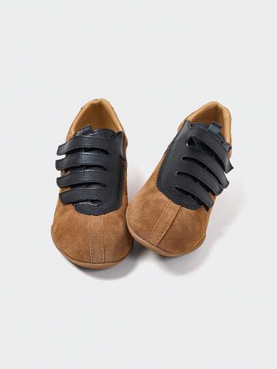 MASKERT Women's Casual Hidden Wedge Sneakers, Ballet Training Shoes Suitable For Daily Wear, Travel & Leisure, Hook And Loop Closure, Rubber Sole, Comfortable & Lightweight