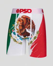 PSD Men's Mexico 3-Pack - 7 Inch Inseam - Men's Underwear - Men's Boxers -  Underwear - Đỏ và trắng - Xem 4