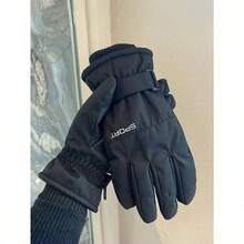 1 Pair Unisex Professional Ski Gloves, Touchscreen Warm Windproof Waterproof Cold-Proof, Lightweight Hand Warmer, Suitable For Fashionable Sports Skiing, Snowboarding, Outdoor Winter Activities, Winter Ski Gloves, Great Gift For Thanksgiving And Christmas - Multicolor - View 9