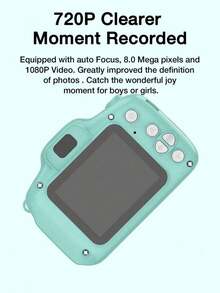 Easypie Selection 1080P高清数码相机，可充电，2英寸屏幕，支持32GB TF卡。圣诞节、万圣节、感恩节，节日必备，夏季旅行必备，送给朋友的最佳礼物，毕业礼物，返校礼物，圣诞装饰品，情人节礼物，送给父母的礼物，万圣节，感恩节，个性化礼物，生日礼物，新年礼物。 - 淨版相機 - 查看 8