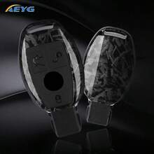 For Mercedes Benz Key Fob Cover, Premium Hard ABS Key Case Cover Compatible With Mercedes Benz C S E M CLS CLK G Class Keyless Smart Key