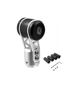 1 cái núm cần số ô tô kiểu cần điều khiển máy bay, đầu cần số bằng kim loại, cần số đa năng, núm cần số cá nhân hóa. - A - Xem 12