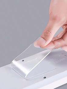 1pc/2pcs Random 2cm X 300cm/2cm X 500cm/3cm X 300cm Double-Sided Nano Thick Washable Reusable High Viscosity Transparent Double-Sided Tape - Multicolor - View 5